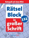 Rätselblock in großer Schrift 132 (5 Exemplare à 2,99 EUR) - Eberhard Krüger - 9783809469568