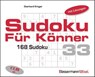 Sudoku für Könner 33 (5 Exemplare à 2,99 EUR) - Eberhard Krüger - 9783809469926