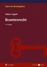 Beamtenrecht - Sabine Leppek - 9783811458727