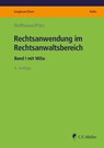 Rechtsanwendung im Rechtsanwaltsbereich - Laura Hoffmann ; Maike Pütz - 9783811491342