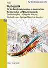 Mathematik für das Berufliche Gymnasium in Niedersachsen - Marion Patyna - 9783812006873