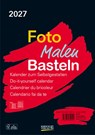 Foto-Malen-Basteln Bastelkalender A4 schwarz 2027 -  - 9783819304514
