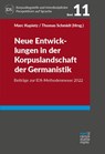 Neue Entwicklungen in der Korpuslandschaft der Germanistik - Marc Kupietz ; Thomas Schmidt - 9783823386025