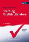 Teaching English Literature - Engelbert Thaler - 9783825245153