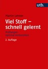 Viel Stoff - schnell gelernt - Martin Lehner - 9783825249892