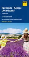 ADAC Urlaubskarte F Provence, Französiche Alpen, Cote d'Azur 1:300 000 -  - 9783826406157