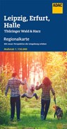 ADAC Regionalkarte Blatt 9 Leipzig, Erfurt, Halle 1:150 000 -  - 9783826414121