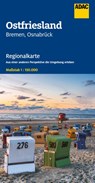 ADAC Regionalkarte 04 Ostfriesland 1:150.000 -  - 9783826423468