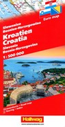 Kroatien, Slowenien, Bosnien-Herzegowina Strassenkarte 1:500 000 -  - 9783828309487