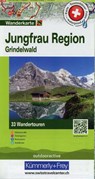 Kümmerly+Frey Wandertourenkarte 4 Jungfrau Region, Grindelwald 1:50.000 -  - 9783828309494