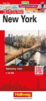 Hallwag Stadtplan New York -  - 9783828330306