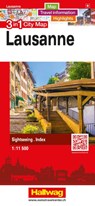 Hallwag Stadtplan Lausanne -  - 9783828330467