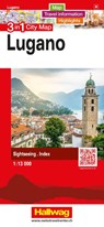 Hallwag Stadtplan Lugano -  - 9783828330474