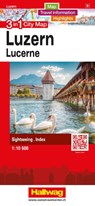 Hallwag Stadtplan Luzern -  - 9783828330481