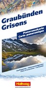 Hallwag Panoramakarte Graubünden -  - 9783828330504