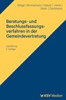 Beratungs- und Beschlussfassungsverfahren in der Gemeindevertretung - Frank Bätge ; Gerhard Bennemann ; Klaus M Glaser ; Stefan Heck - 9783829315159