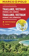 Marco Polo Wegenkaart Thailand, Vietnam, Myanmar, Laos, Cambodja -  - 9783829739481