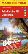 MARCO POLO Freizeitkarte 34 Fränkische Alb, Oberpfalz 1:100.000 -  - 9783829743914