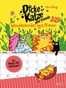 Dicke Katze and Friends - Wandkalender mit Planer 2025 -  - 9783830321354