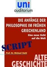 Die Anfänge der Philosophie im frühen Griechenland - Michael Stahl - 9783831257201