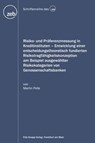 Risiko- und Präferenzmessung in Kreditinstituten - Martin Polle - 9783831409013