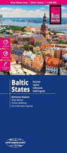 Reise Know-How Landkarte Baltikum | Baltic States (1:600.000): Estland, Lettland, Litauen und Region Kaliningrad -  - 9783831775293