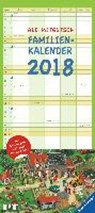 Ali Mitgutsch Familienkalender 2018- Rundherum in Stadt und Land - MITGUTSCH,  Ali - 9783832038281
