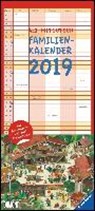Ali Mitgutsch Familienkalender 2019 - Wandkalender - Familienplaner mit 5 Spalten - MITGUTSCH,  Ali - 9783832040413
