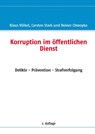 Korruption Im Offentlichen Dienst - Klaus Vlkel ; Carsten Stark ; Reiner Chwoyka - 9783833495199