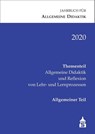Jahrbuch für Allgemeine Didaktik 2020 - Manuela Keller-Schneider ; Matthias Trautmann ; Klaus Zierer - 9783834021038