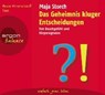 Storch, M: Geheimnis kluger Entscheidungen/CD -  - 9783839880289