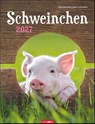 Schweinchen Kalender 2027 -  - 9783839904305