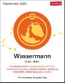 Wassermann Sternzeichenkalender 2026 - Tagesabreißkalender - Ihr Horoskop für jeden Tag -  - 9783840035883