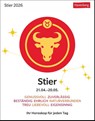 Stier Sternzeichenkalender 2026 - Tagesabreißkalender - Ihr Horoskop für jeden Tag -  - 9783840035913