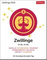 Zwillinge Sternzeichenkalender 2026 - Tagesabreißkalender - Ihr Horoskop für jeden Tag -  - 9783840035920