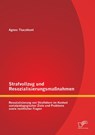 Strafvollzug und Resozialisierungsmassnahmen - Agnes Tluczikont - 9783842857865