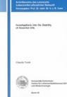 Investigations into the Stability of Essential Oils - TUREK,  Claudia - 9783844018233