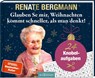 Glauben Se mir, Weihnachten kommt schneller, als man denkt! - Renate Bergmann - 9783845854137
