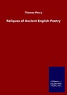 Reliques of Ancient English Poetry - Thomas Percy - 9783846053898