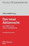 Das neue Aktienrecht - Heribert Hirte ; Thomas Heidel - 9783848765546