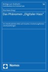 Das Phänomen "Digitaler Hass" - Elisa Hoven - 9783848786688