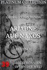 Ariadne auf Naxos - Georg Anton Benda ; Johann Christian Brandes - 9783849600372