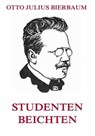 Studenten-Beichten - Otto Julius Bierbaum - 9783849627164