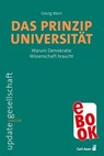 Das Prinzip Universität - Georg Mein - 9783849785710