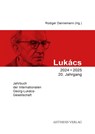 Lukács-Jahrbuch 2024/2025 - Rüdiger Dannemann - 9783849821401