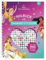 Disney Prinzessin Malbuch mit Diamantstickern | Malspaß mit über 500 funkelnden Glitzersteinen - Schwager & Steinlein Verlag - 9783849949846