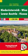 Sheet 1, Lower Austria - Vienna Road Map 1:200 000 -  - 9783850843416