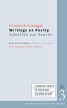 Writings on Poetry / Schriften zur Poesie - Friedrich Schlegel - 9783862058143