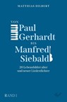 Von Paul Gerhardt bis Manfred Siebald - Matthias Hilbert - 9783863538798