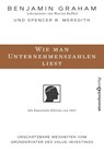 Wie man Unternehmenszahlen liest - Benjamin Graham - 9783864706790